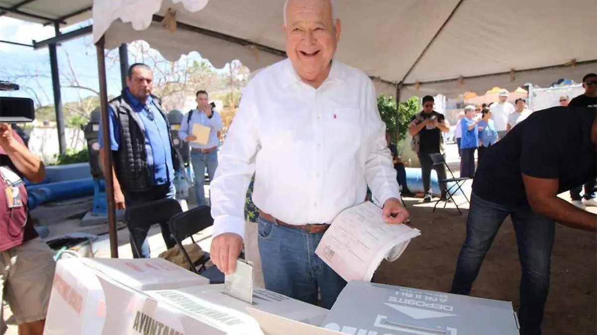 Voto gobernador Vctor castro